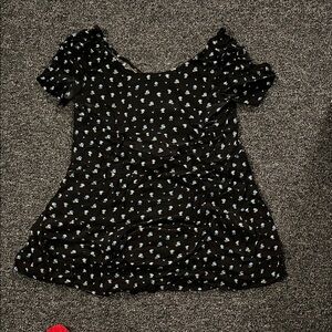 💸Floral Black Tunic💸 5/$25